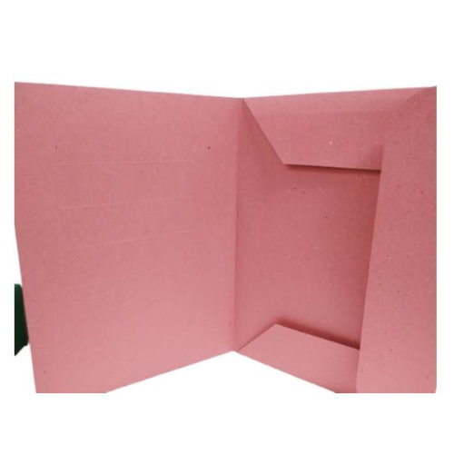 BREFIOCART MANILLA CARTELLINE 3 LEMBI IN CARTONCINO 190 GR 250X330MM COL. ROSSO CONF 50 Pz.